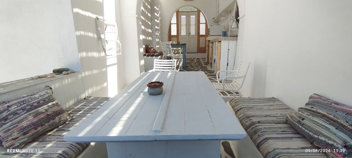 Room terrace at Antonis Rooms in Sifnos